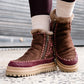 Laidback London Setsu 4.0 Floral Choc Rosso - shoostore