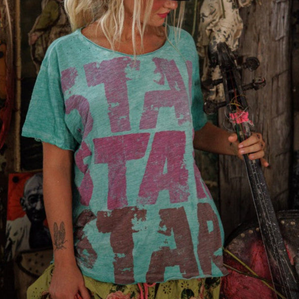 Magnolia Pearl Star Star Star Tee