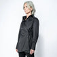 Article X Wrap Button Down Shirt Black