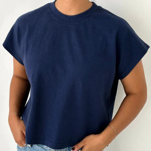 Jeanne Crew Neck Short Sleeve Tee