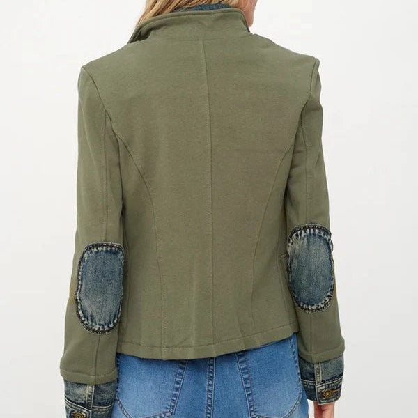 Six Fifty Clarissa Blazer Oilve - shoostore