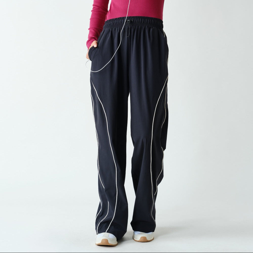 Mono B Curved Classic Track Pants Black - shoostore