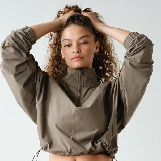 Mono B Sculpt Half Zip Pullover - shoostore