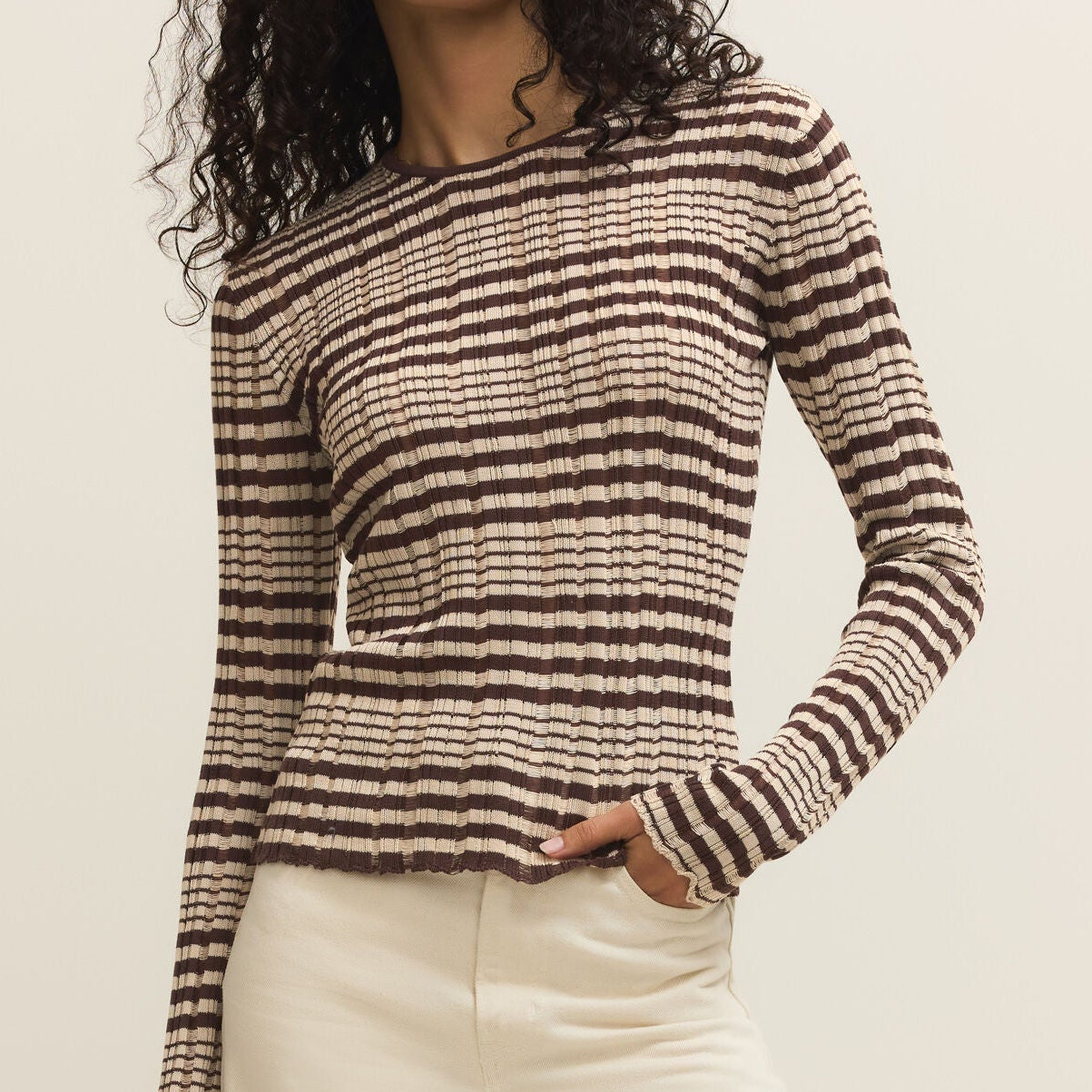 Z Supply Ronnie Striped Sweater - shoostore