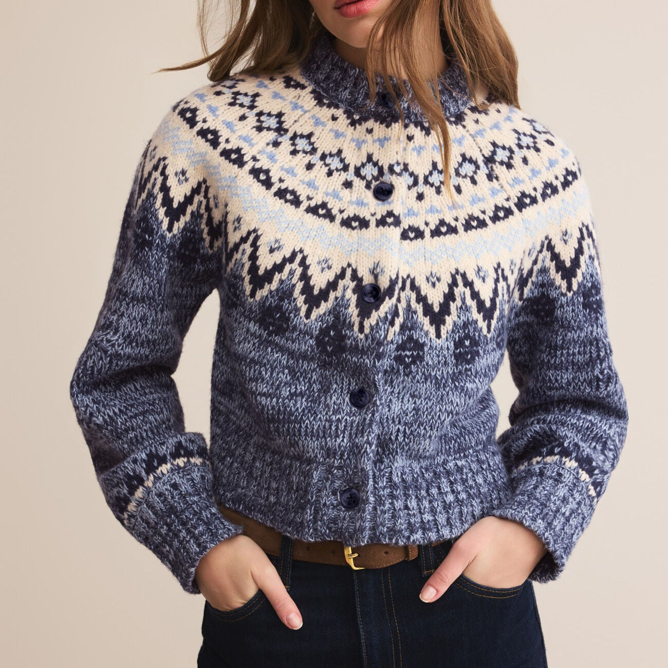 Z Supply North Sea Fairisle Cardigan