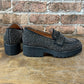 ALL BLACK Royal Stud Loafer