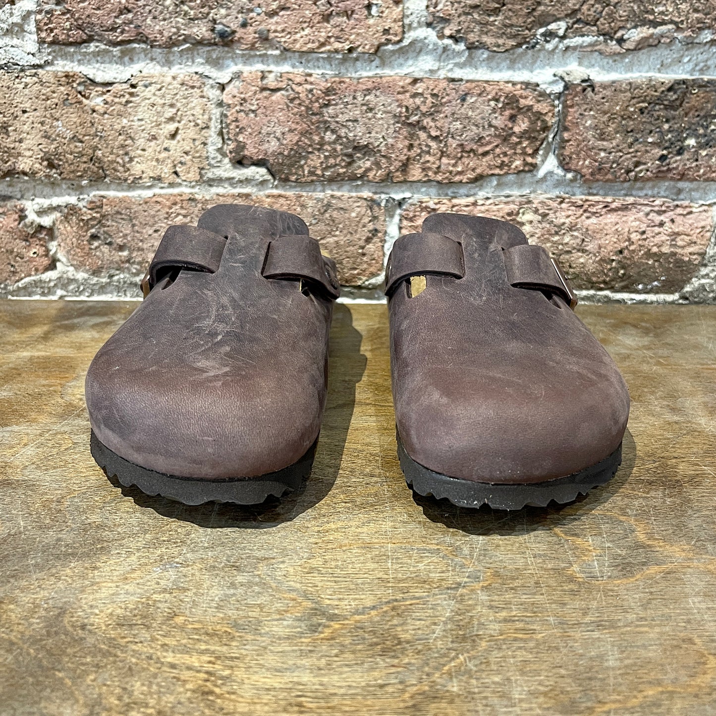 Birkenstock Boston Soft Footbed Habana Oiled Leather