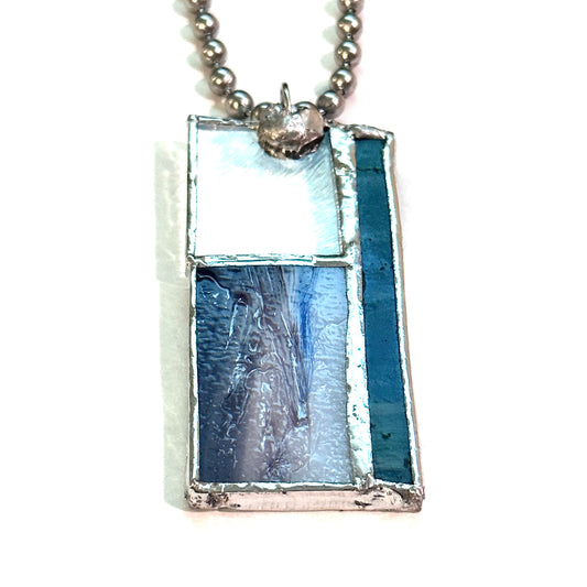 KB Stained Glass Pendant
