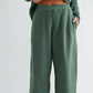 Mono B Malibu Air Cotton Barrel Pants - shoostore