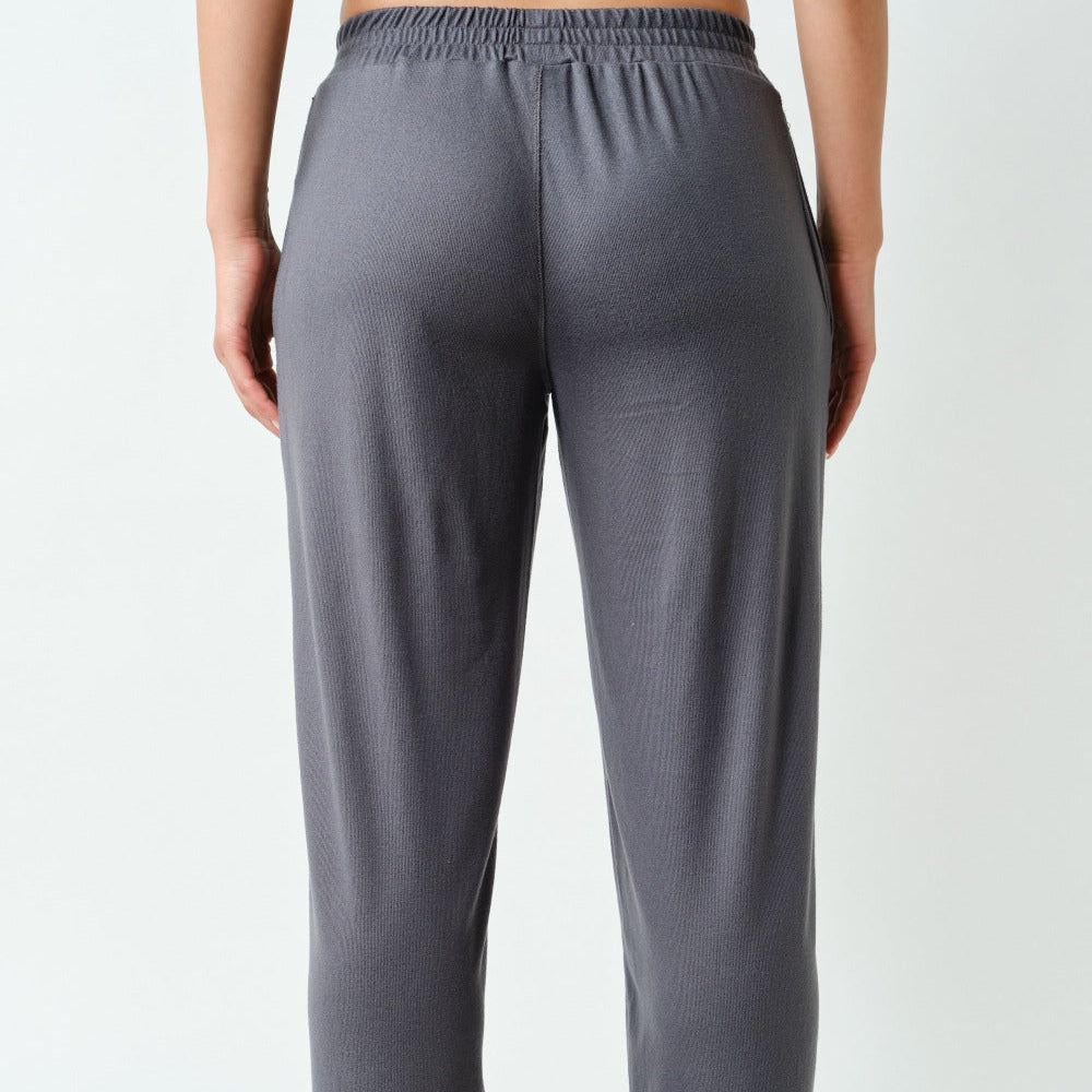 Brushed Hacci Lounge Pants Ash Grey
