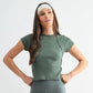 Mono B Ridge Raglan Ribbed Baby Tee - shoostore