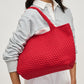 Sky's The Limit - Medium Sustainable Tote Red