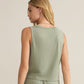 Sloane Sloane V-Neck Top Avocado - shoostore