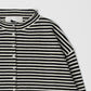 The Elisa Cardigan Black-Cream