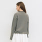 The Elisa Cardigan Blue-Brown