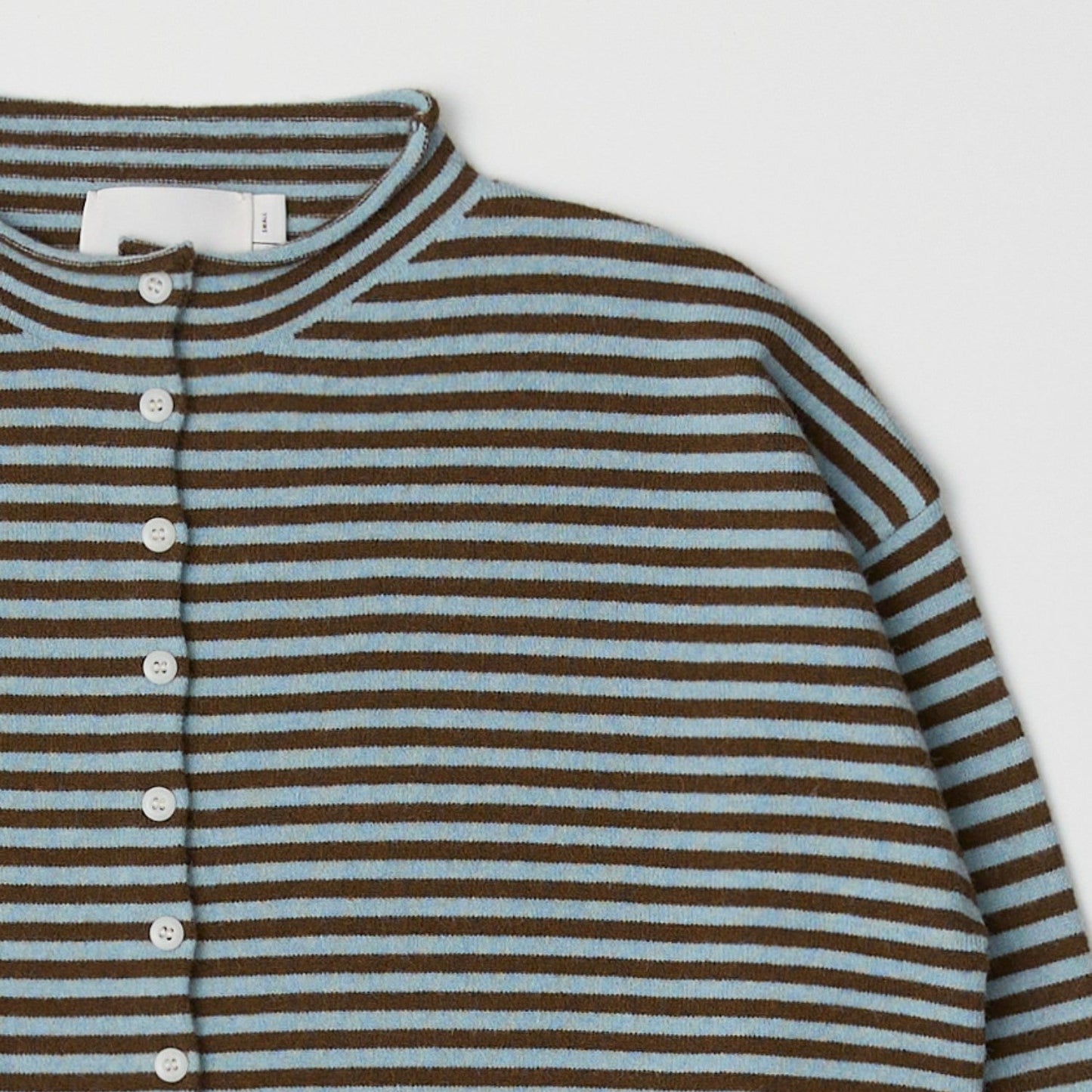 The Elisa Cardigan Blue-Brown