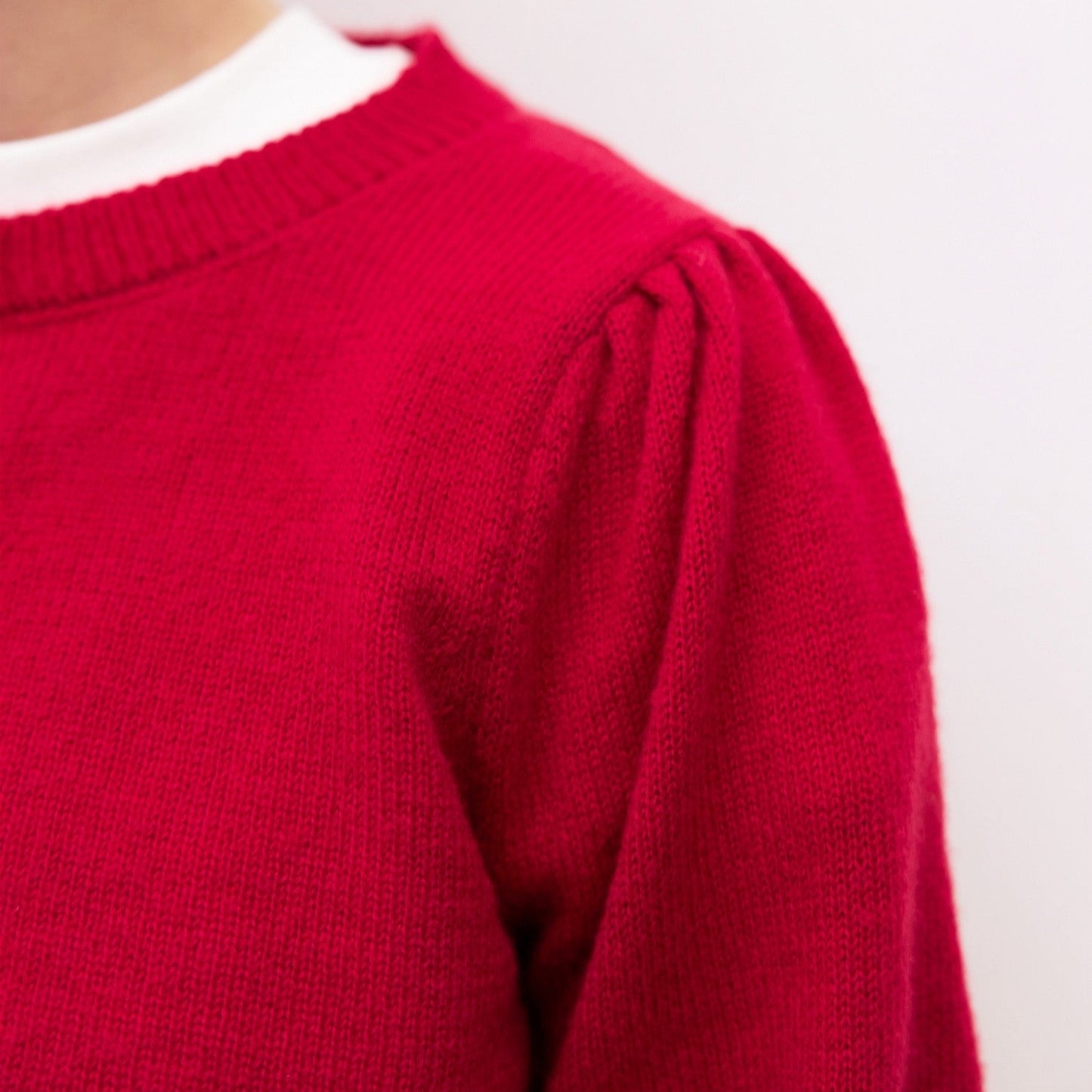 The Sola Cardigan Red