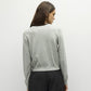 The Caroline Cardigan Grey/Black