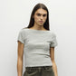 The Heidi Top White/Black