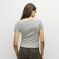 The Heidi Top White/Black
