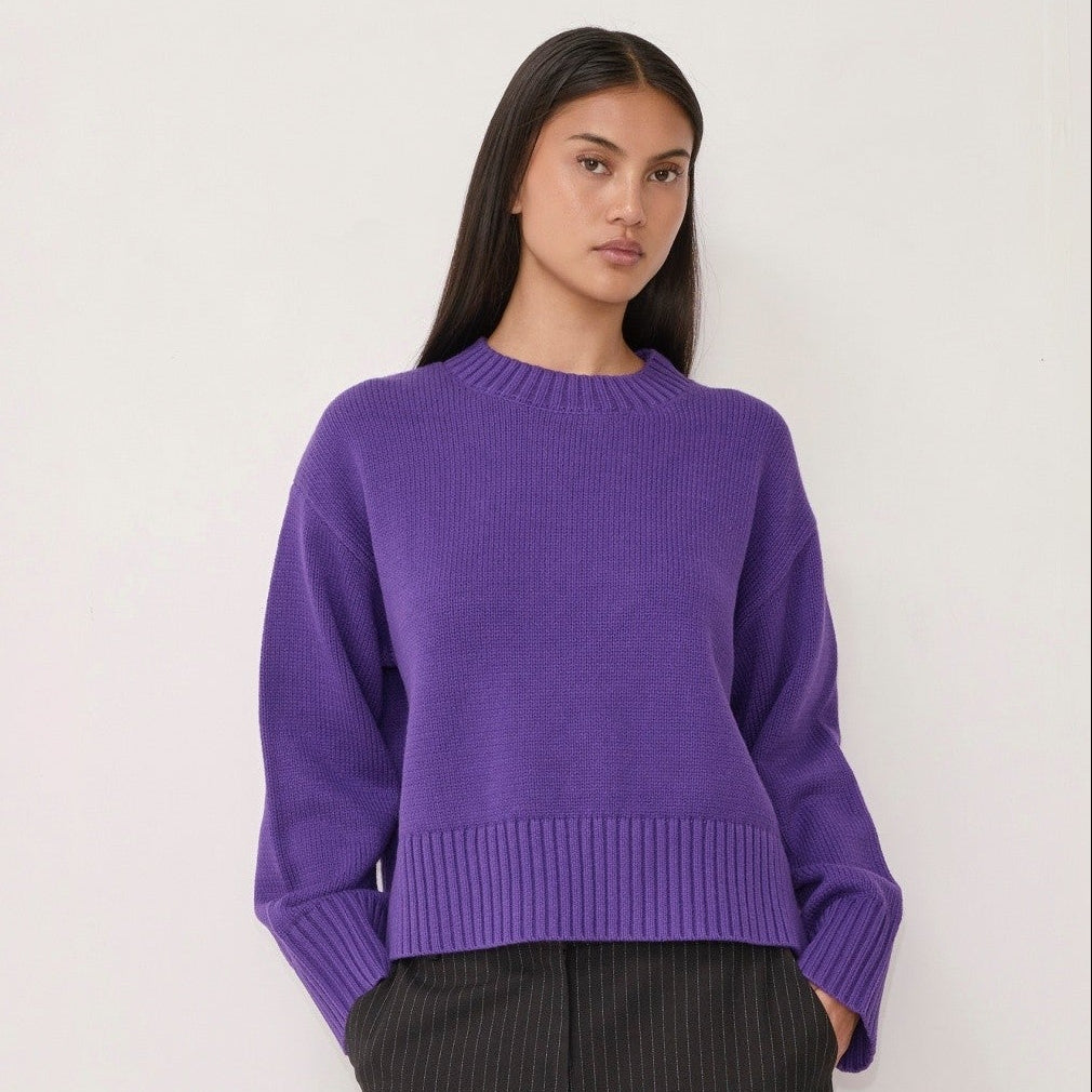 The Asher Sweater Purple