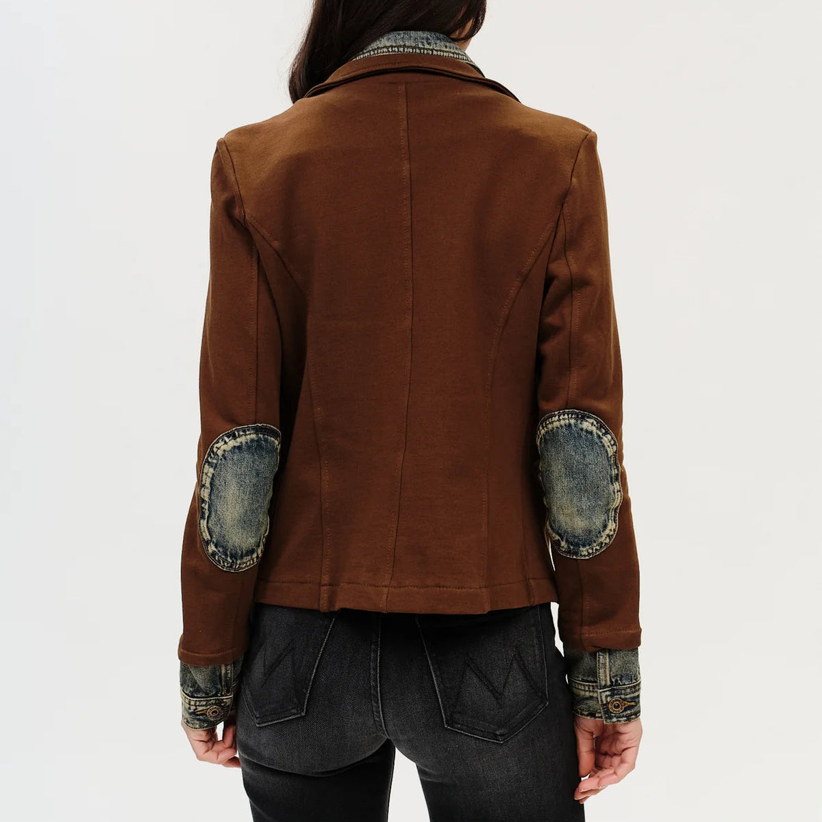 Six Fifty Clarissa Blazer Dark Brown - shoostore