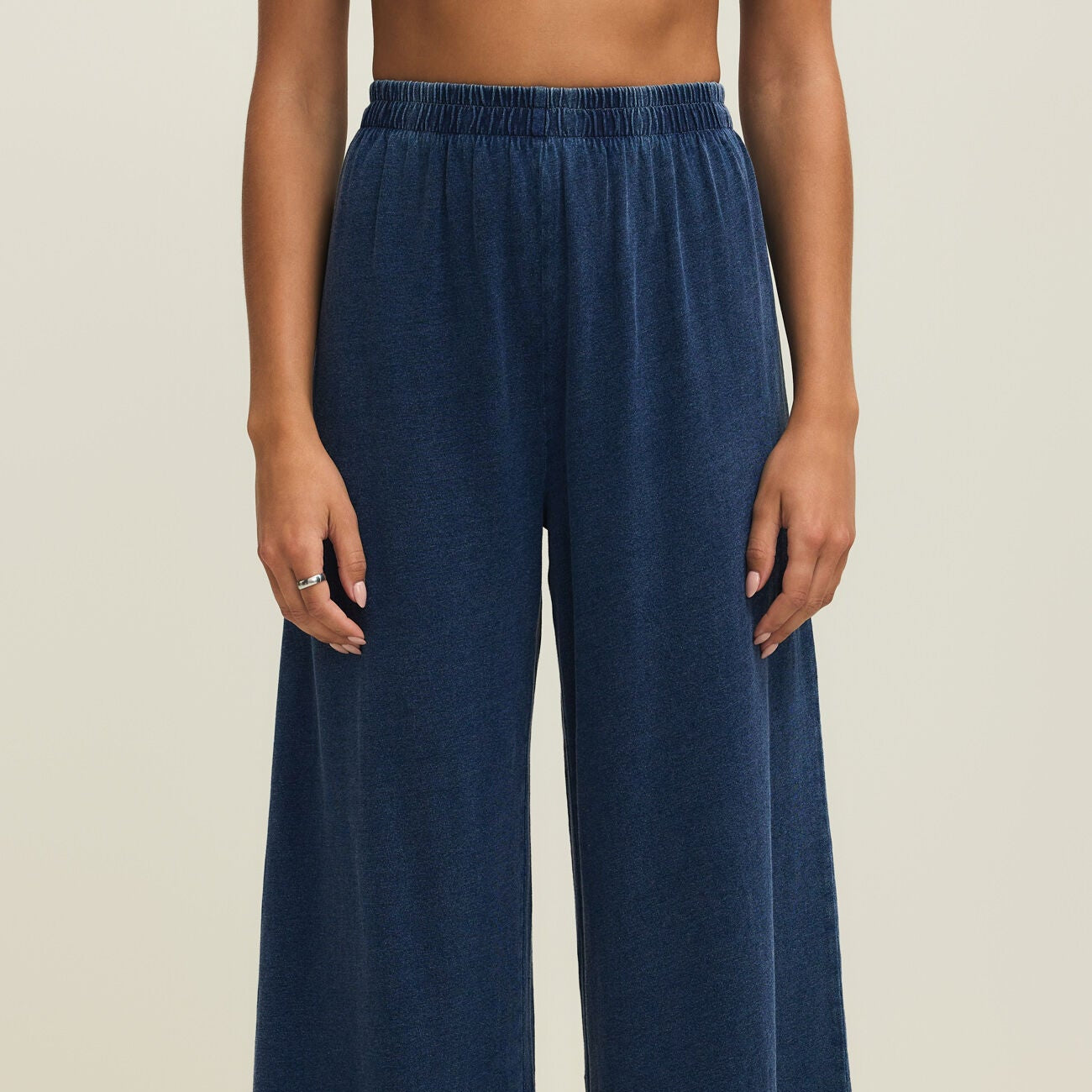 Z Supply Scout Jersey Denim Pant Indigo - shoostore