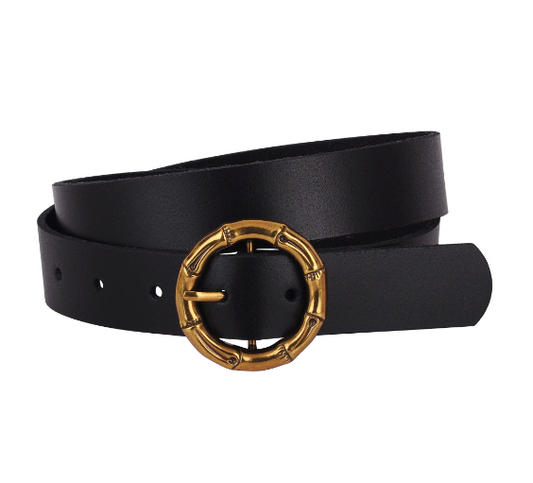 Joint Circle Buckle Belt-5140