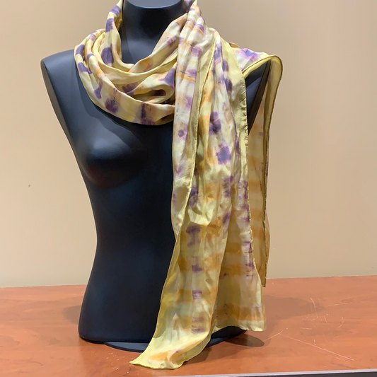 SK Fiber Studio Dyed Silk Scarf - $80 - shoostore