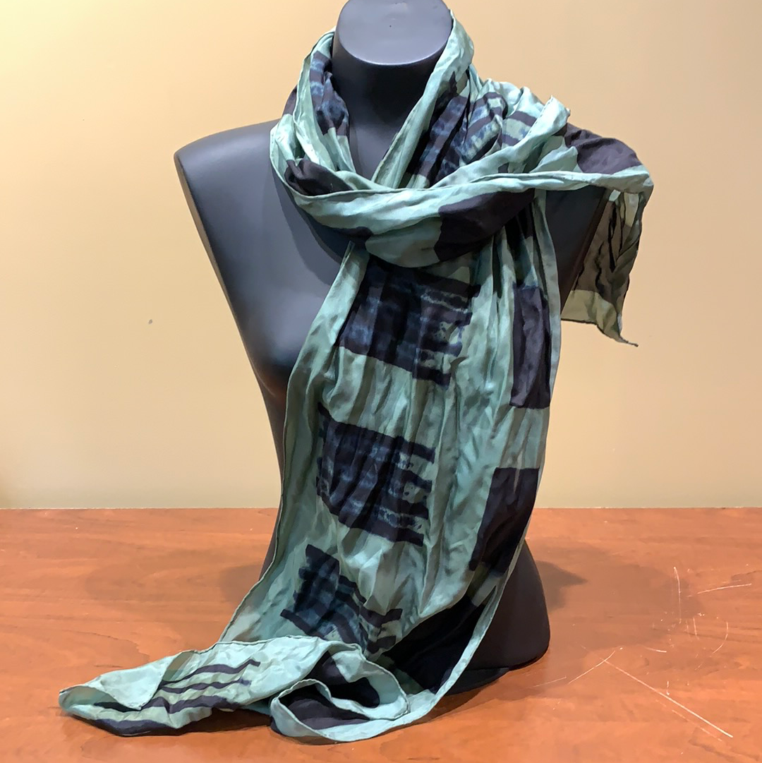 SK Fiber Studio Dyed Silk Scarf - $80 - shoostore