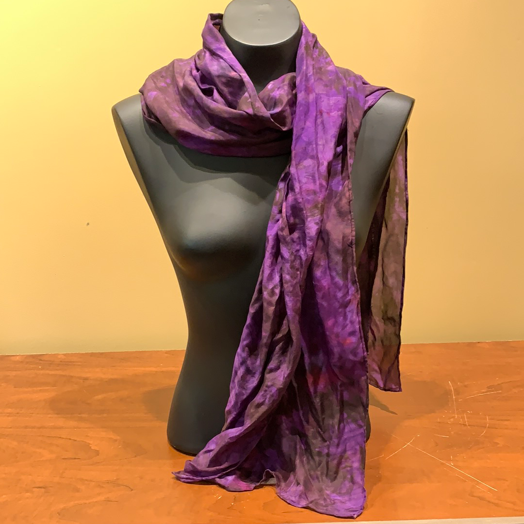 SK Fiber Studio Dyed Silk Scarf - $80 – shoostore