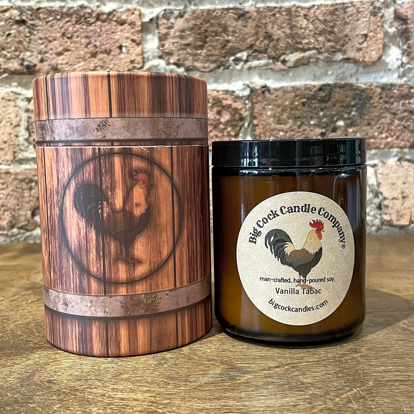 Big Cock Candle Vanilla Tabac