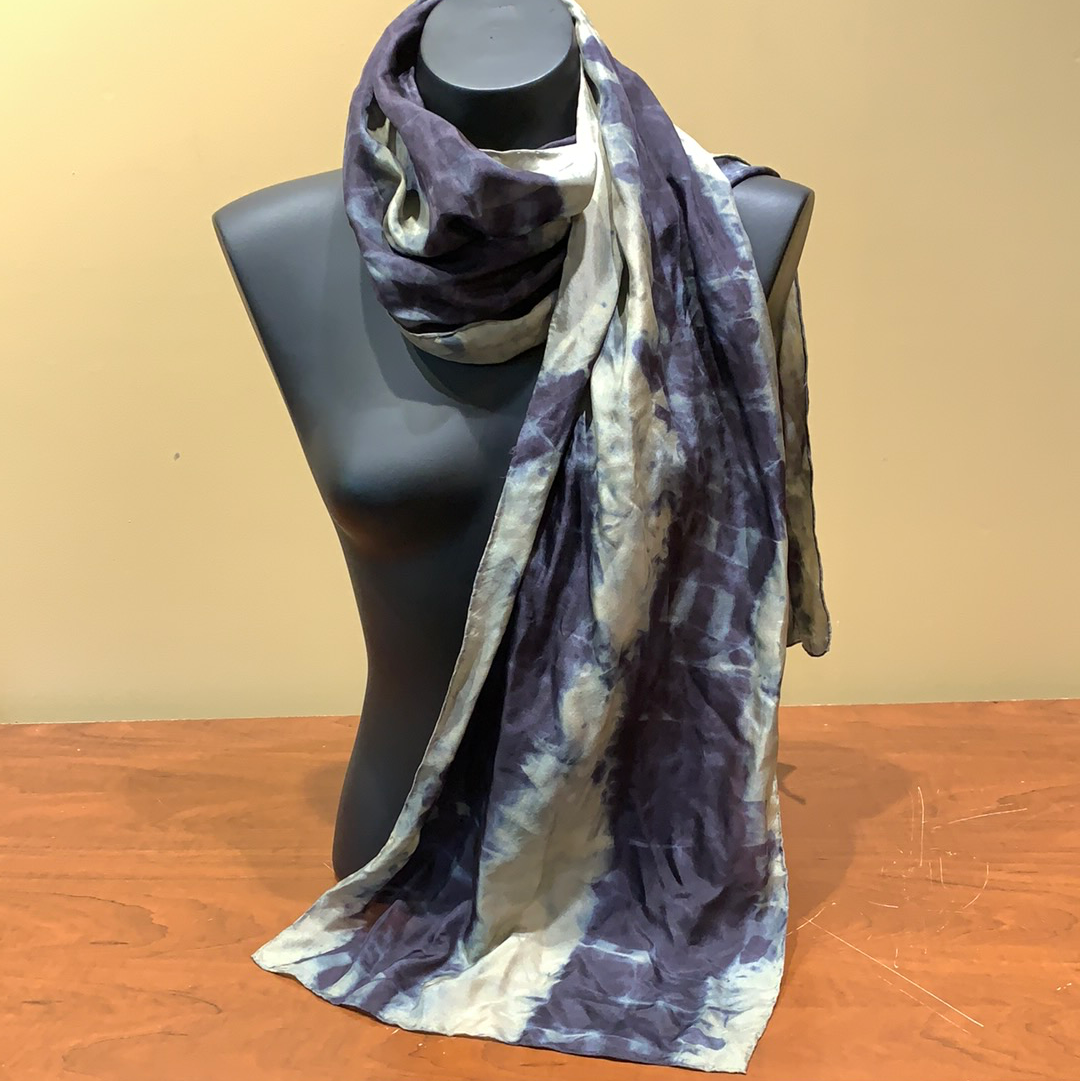 SK Fiber Studio Dyed Silk Scarf - $80 - shoostore