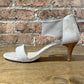 Pelle Moda Elvie Nude Kitten Heel Sandal