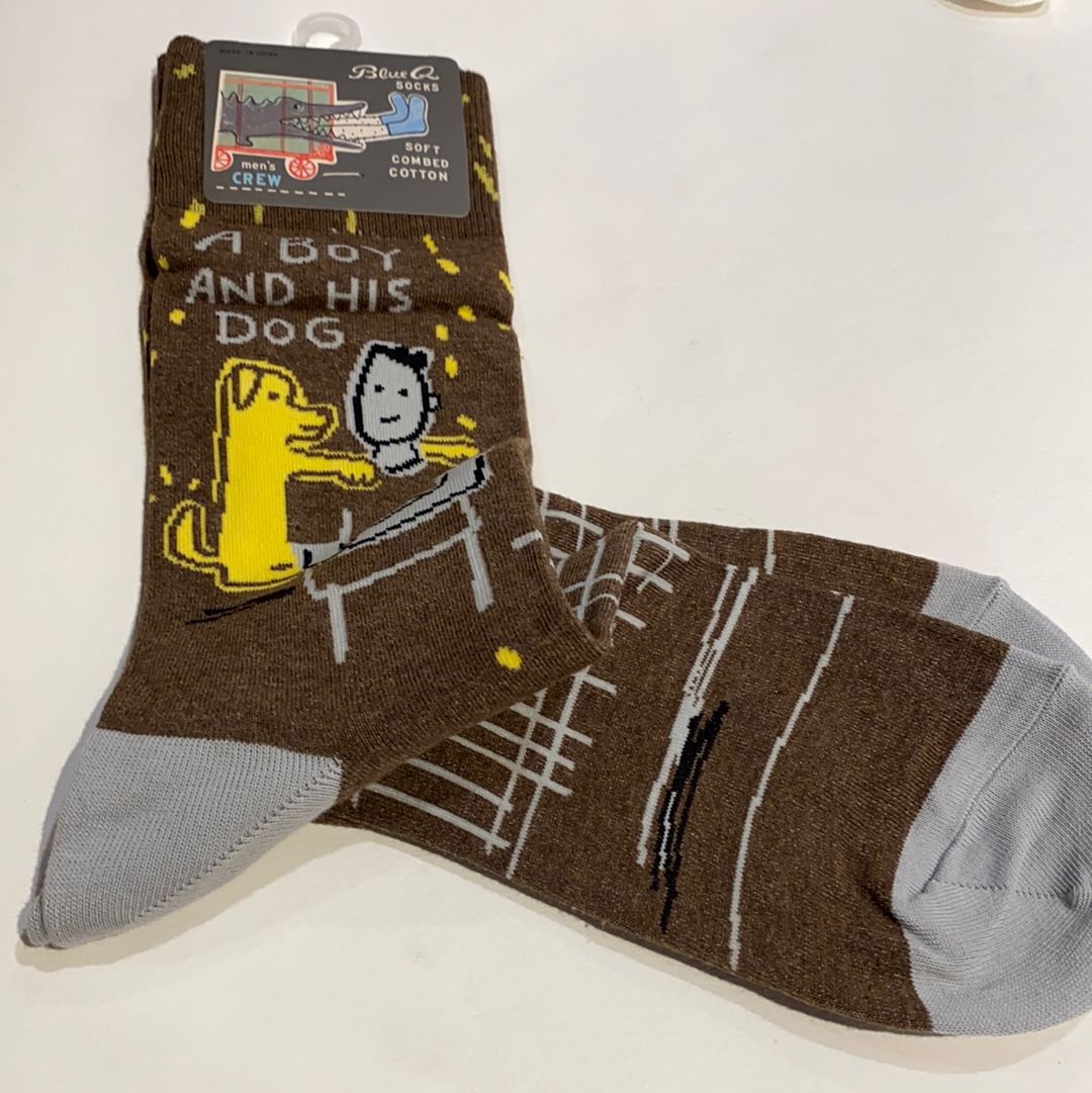 Blue Q Men's Socks - shoostore