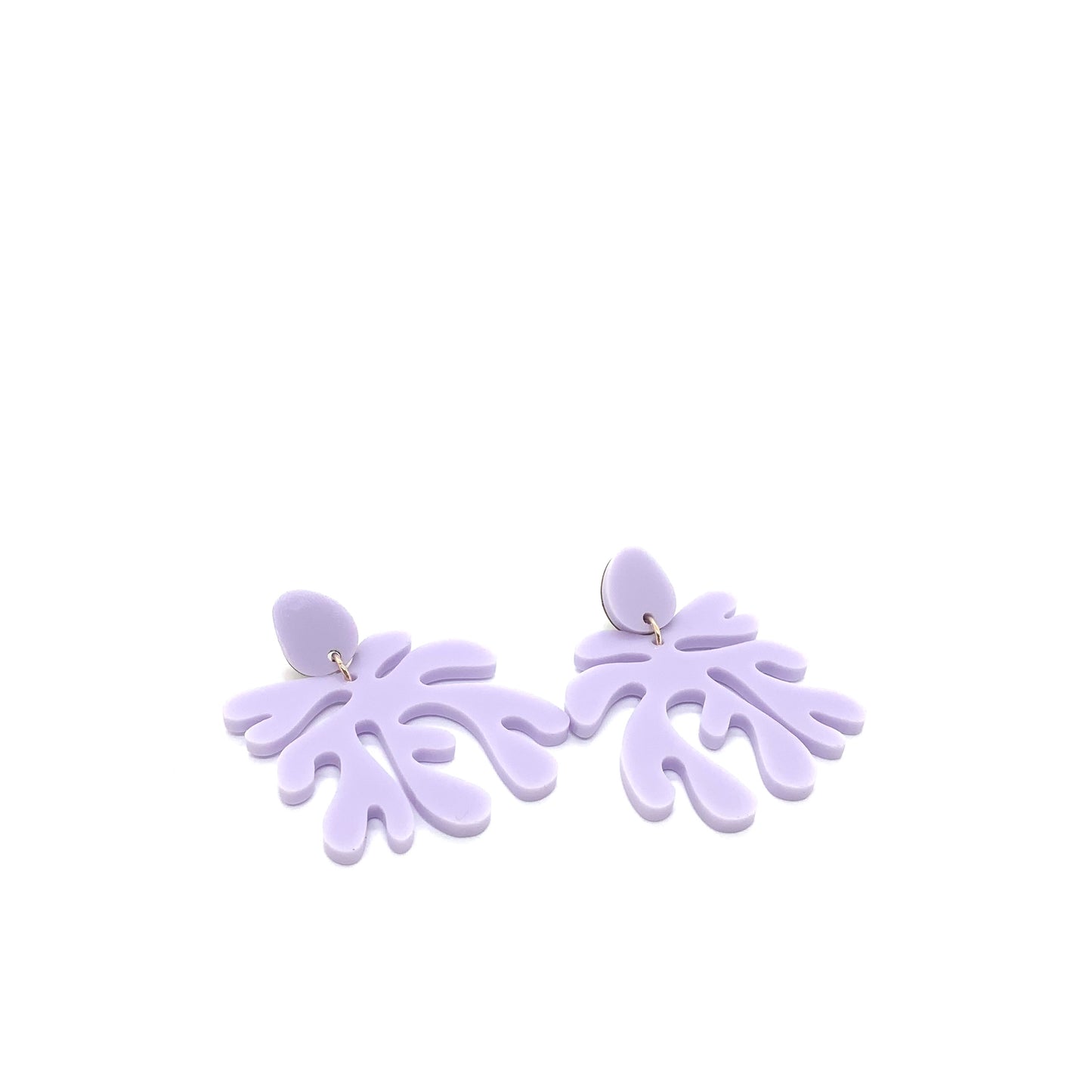 Moon-Seed For Matisse #1 Earrings Lavendar