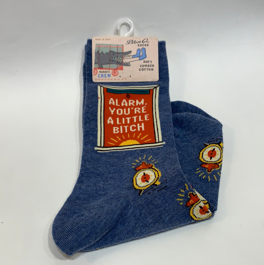 Blue Q Women's Crew Socks - shoostore