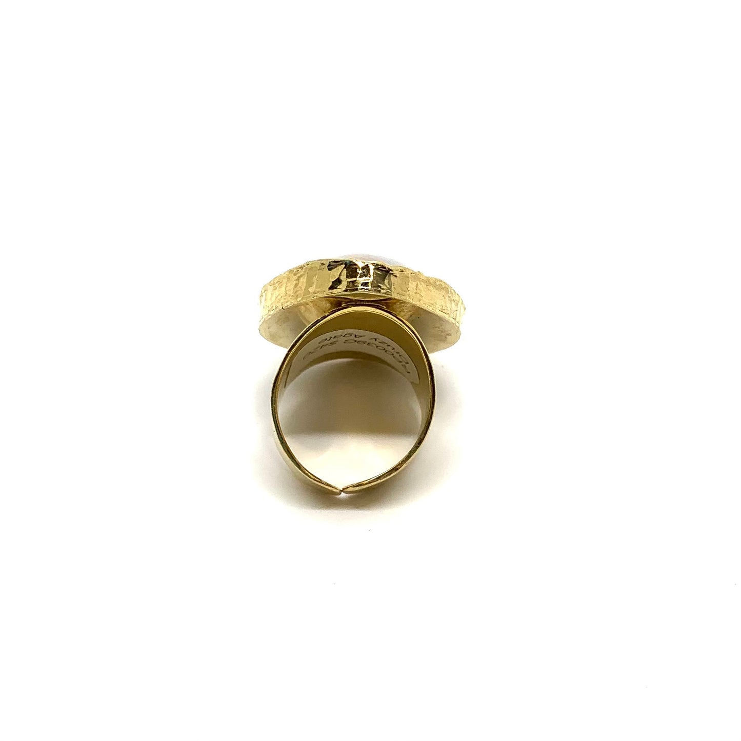 Jen Hansen Druzy Agate Ring