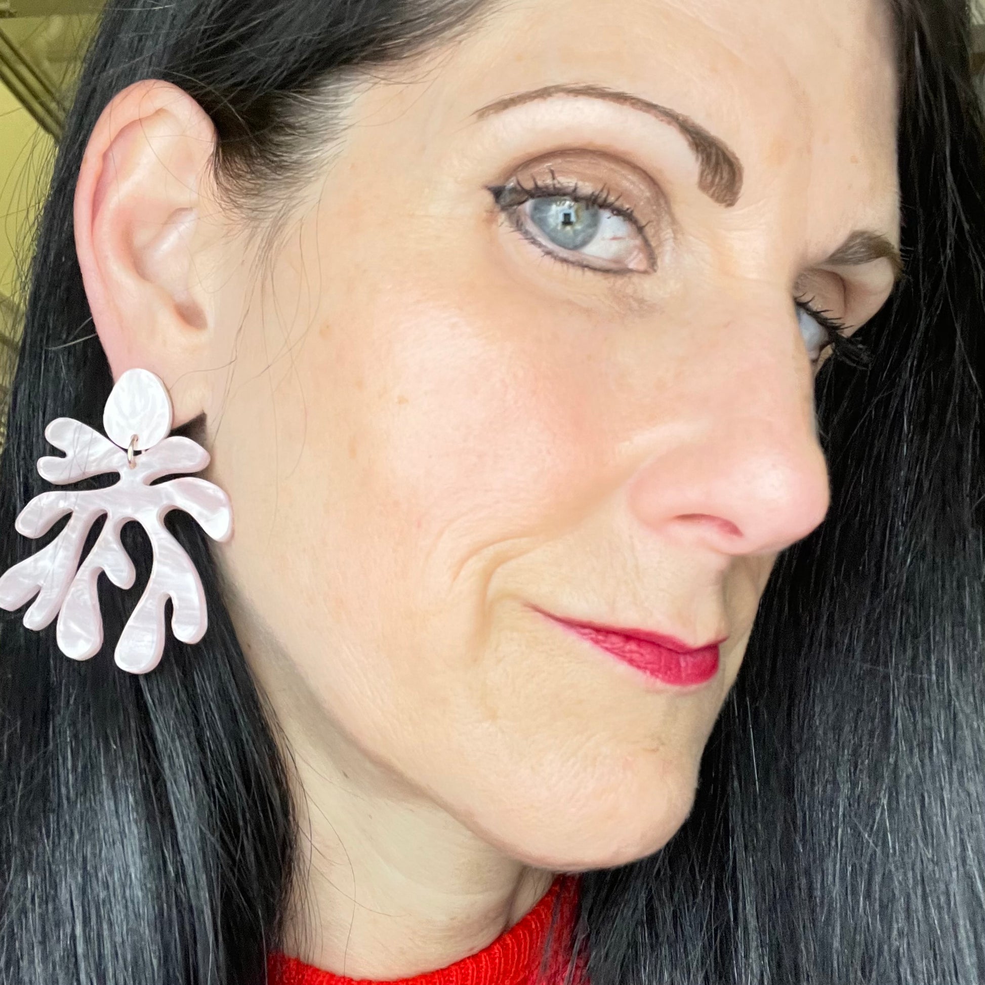 Moon-Seed For Matisse #1 Earrings Pink - shoostore